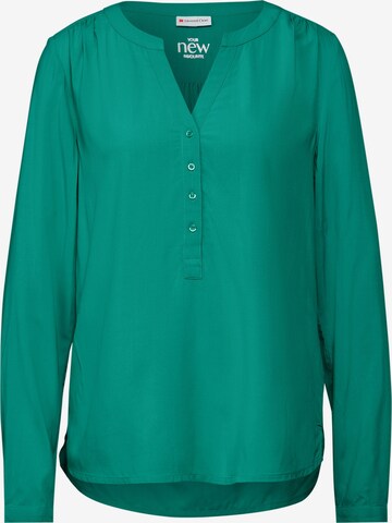 STREET ONE Blouse in Green: front