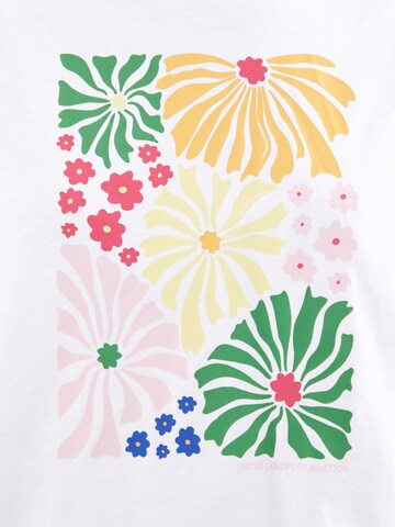 UNITED COLORS OF BENETTON Shirt in Wit