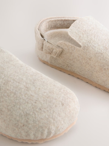 Next - Zapatillas de casa en beige