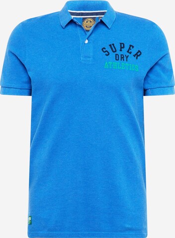 T-Shirt Superdry en bleu : devant