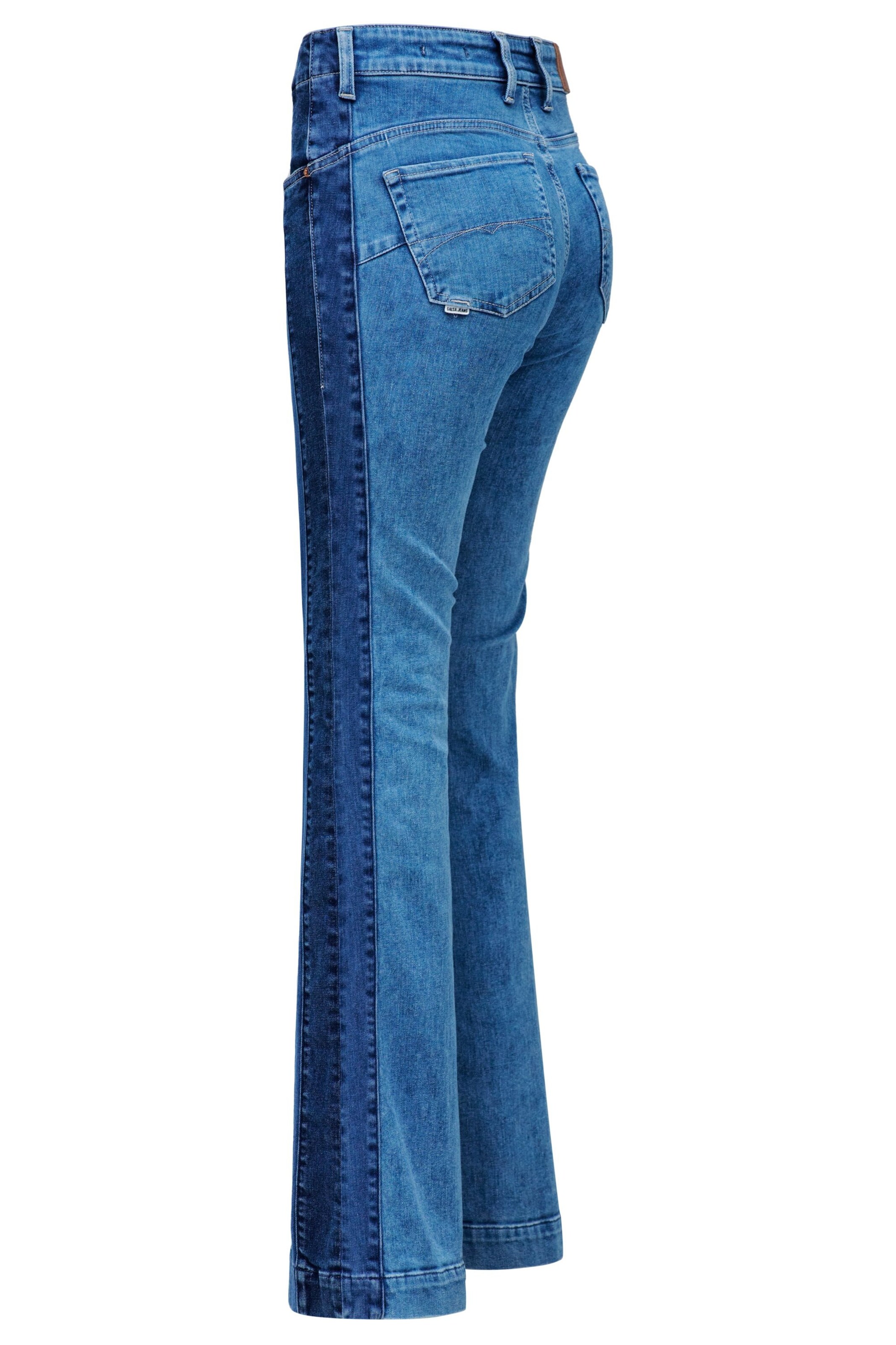Salsa Jeans Flared Jeans 'Faith' in Blau
