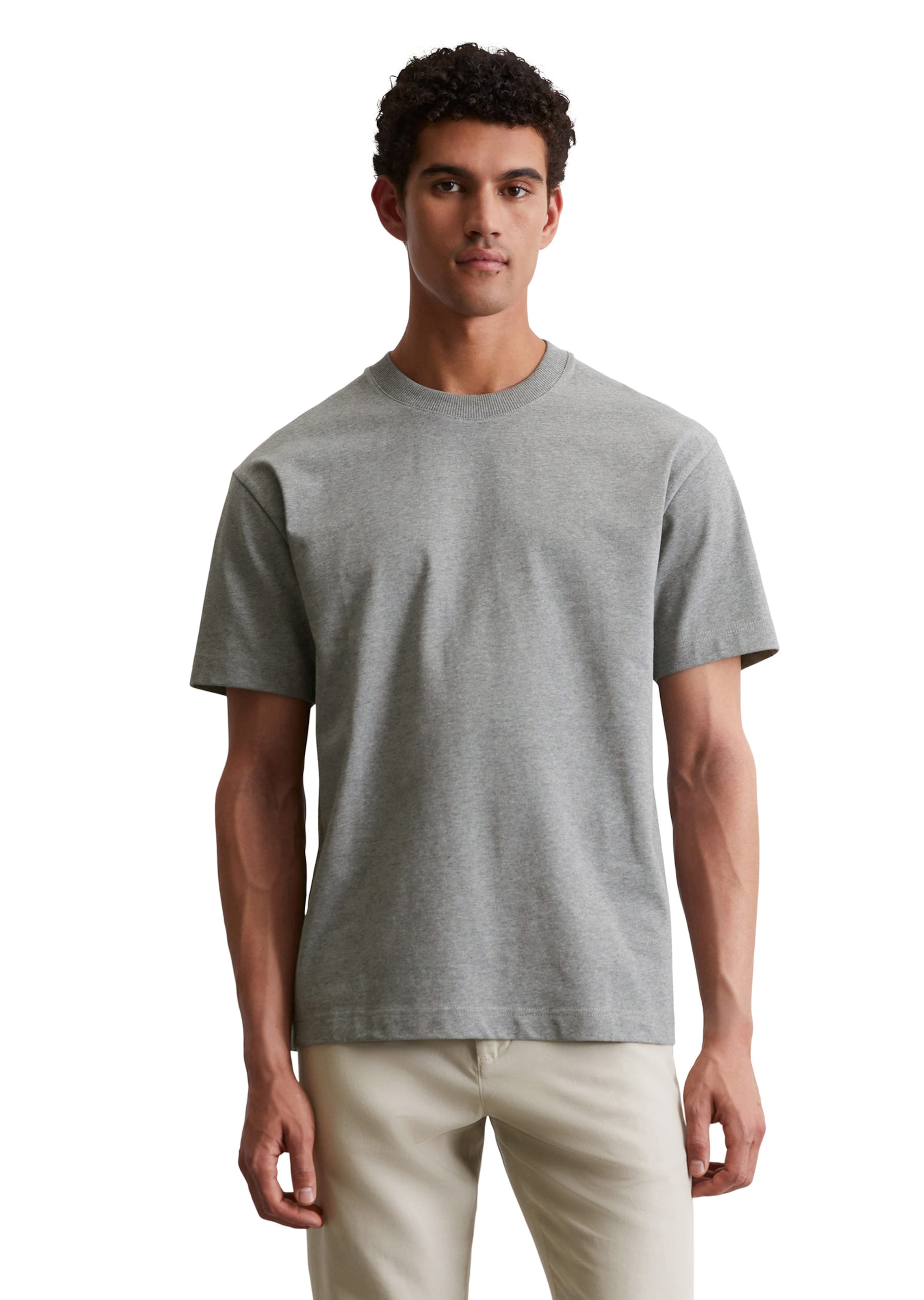 Marc O'Polo Shirt in Grijs: voorkant