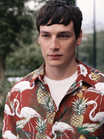 Coupe regular Chemise 'N. Premium' Next en rouge