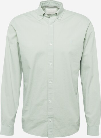 Regular fit Camicia di JACK & JONES in verde: frontale