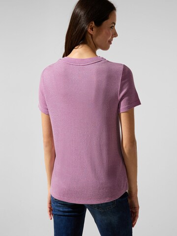 T-shirt STREET ONE en violet