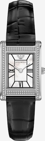 Emporio Armani Uhr in Schwarz: Vorderseite
