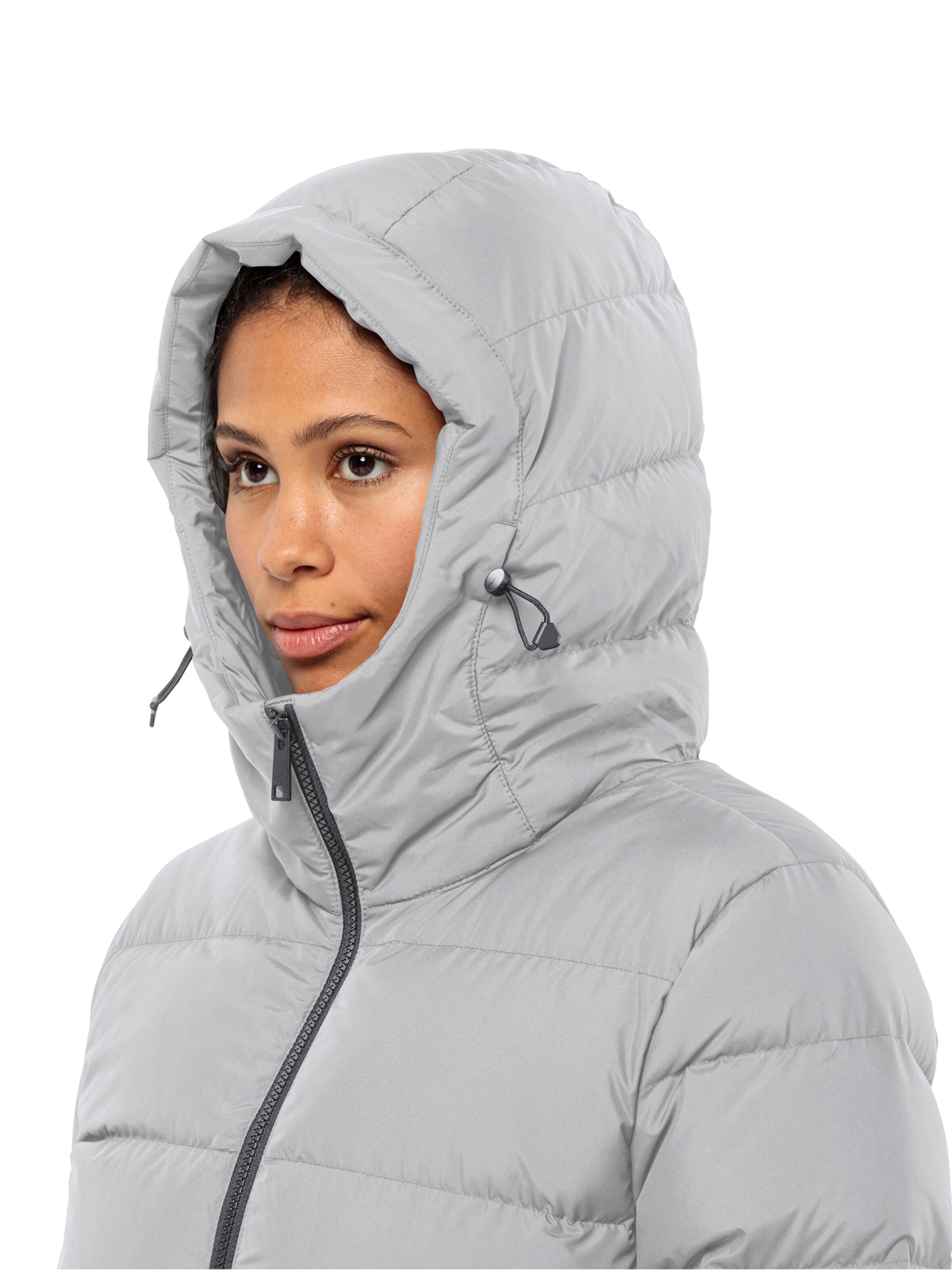 JACK WOLFSKIN Outdoorová bunda 'FROZEN PALACE' - Sivá