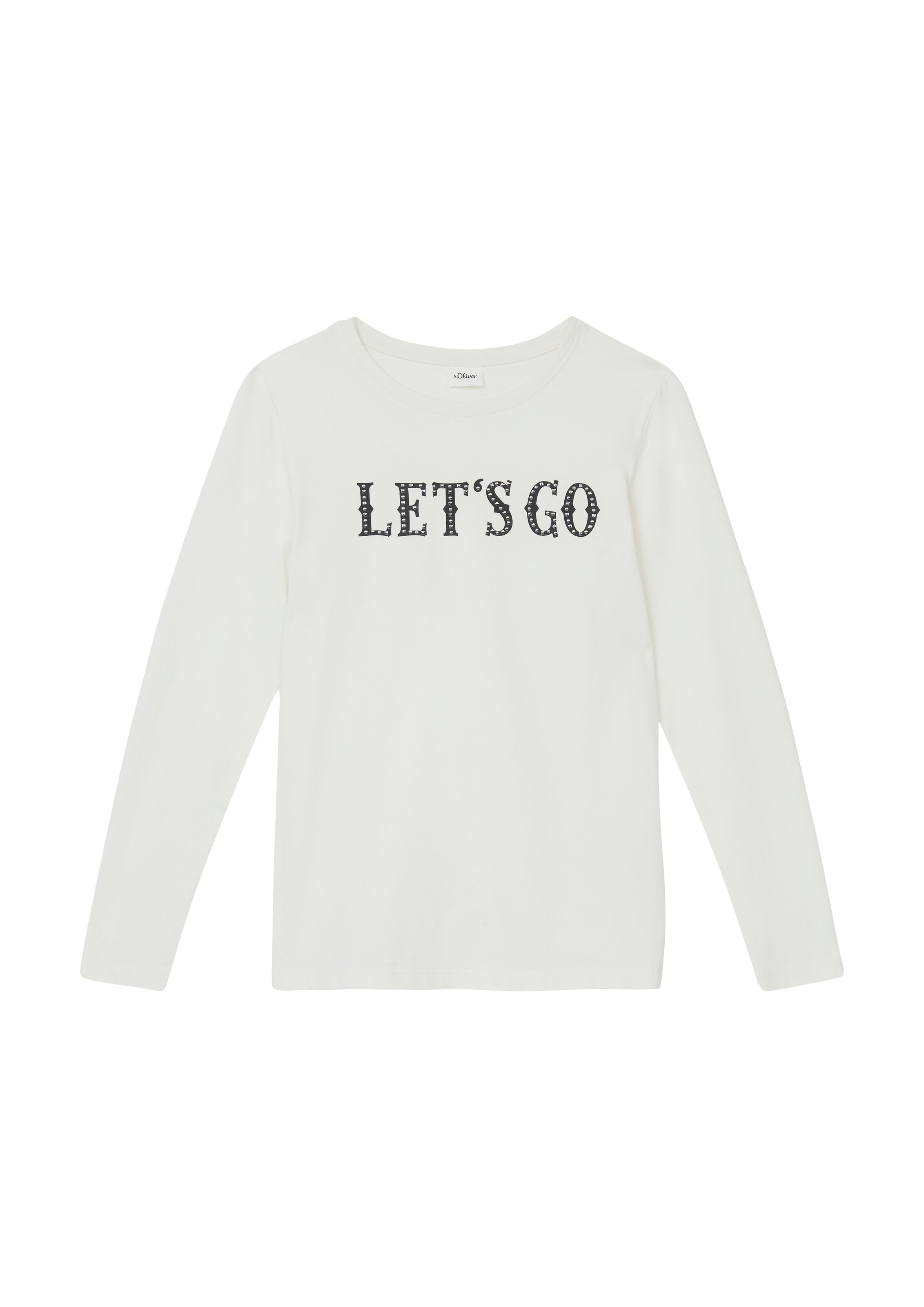 T-Shirt s.Oliver en beige : devant