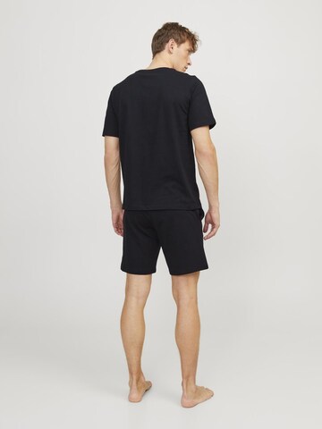 JACK & JONES Pyjama kort in Zwart