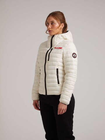 JACK1T Outdoor jacket ' SATEL1TE Kapuzen-Daunenjacke 2.0 ' in White