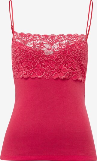 Hanro Spaghetti Top ' Moments ' in magenta, Produktansicht
