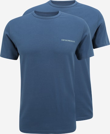 Emporio Armani T-Shirt in Blau: predná strana