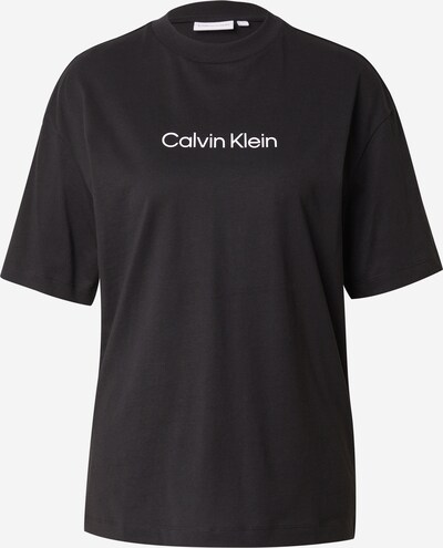 Calvin Klein T-shirt 'HERO' en noir / blanc, Vue avec produit