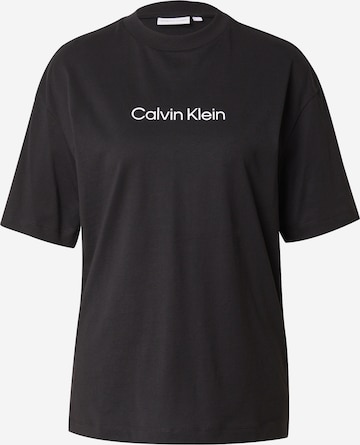 Calvin Klein T-shirt 'HERO' i svart: framsida