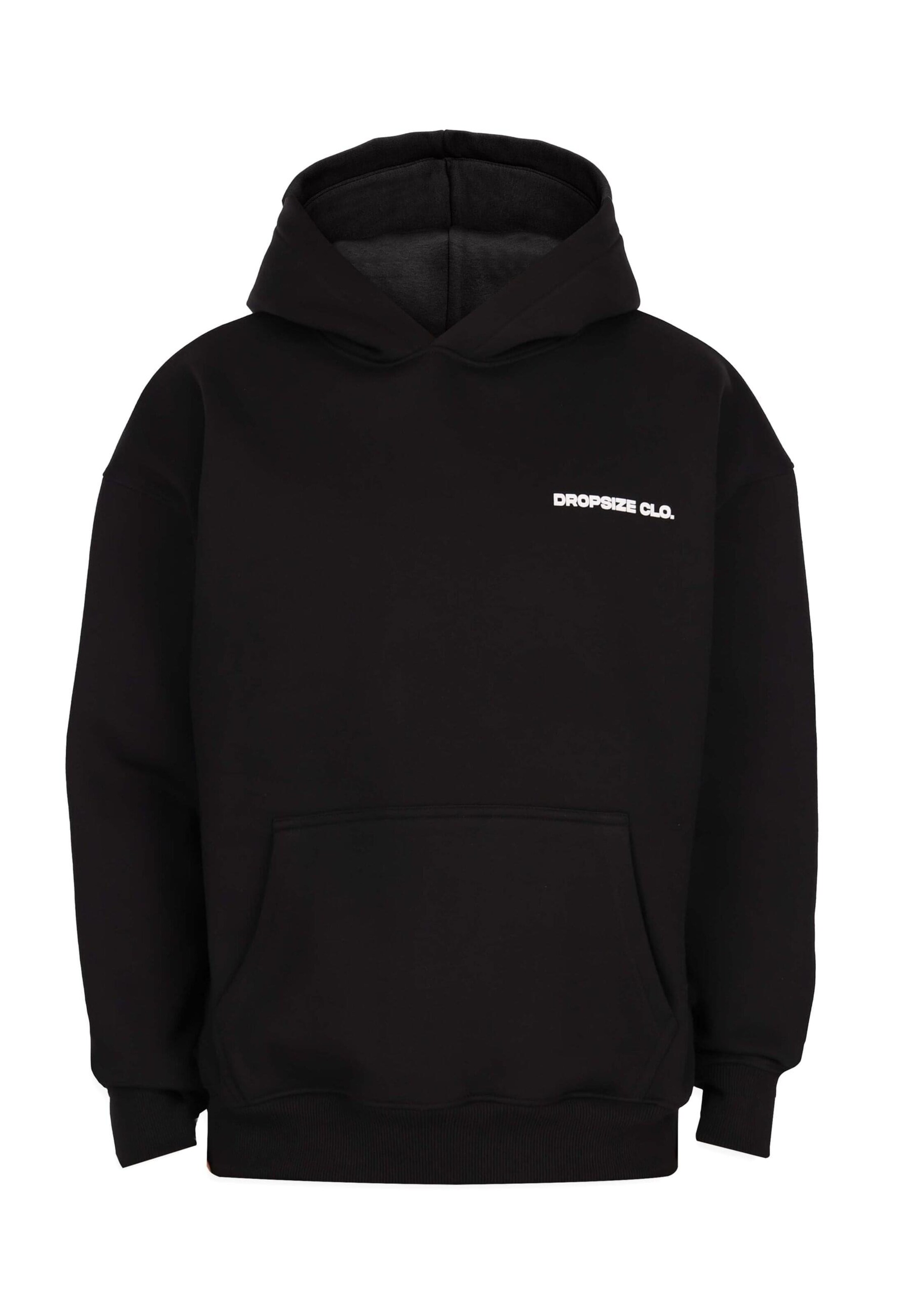 Dropsize Sweatshirt 'Global Movement' in Schwarz: Vorderseite
