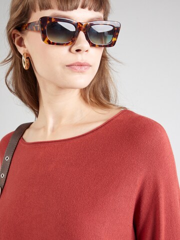 Pull-over QS en rouge
