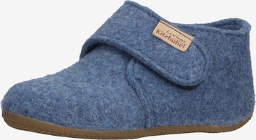 Living Kitzbühel Slippers in Blue: front