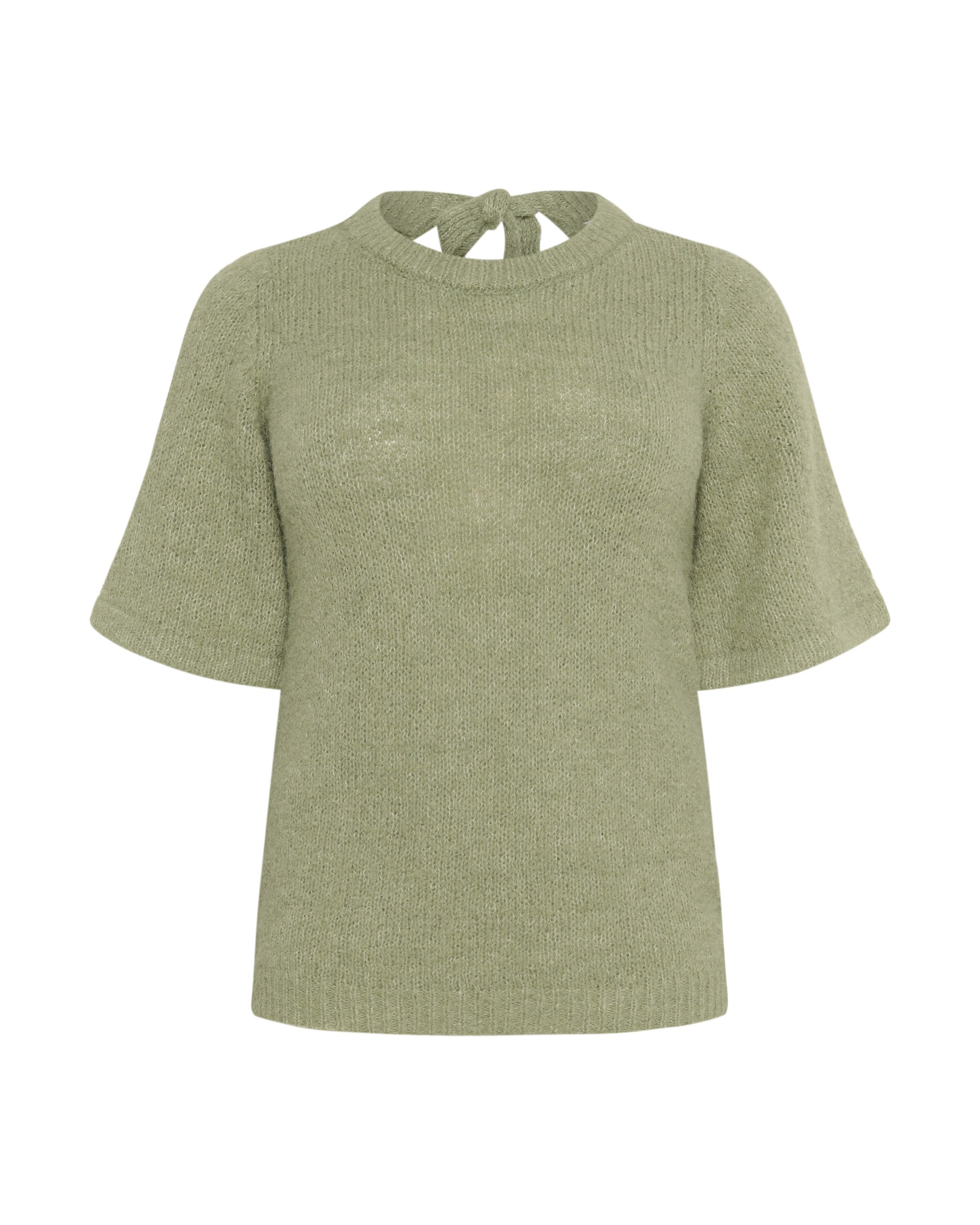 Pull-over KAFFE CURVE en vert : devant