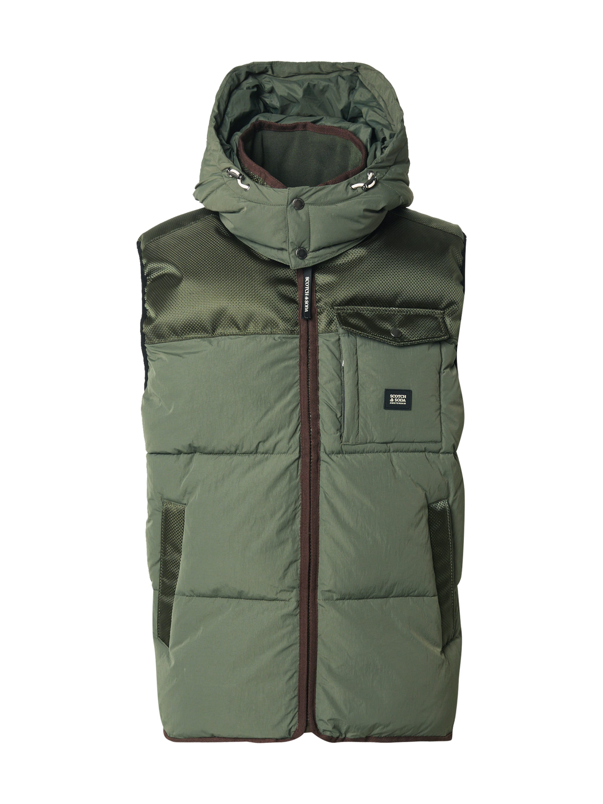 Vestă de la SCOTCH & SODA pe verde: față