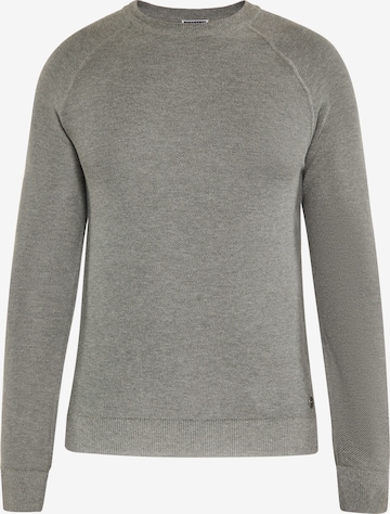 Pullover di DreiMaster Maritim in grigio: frontale