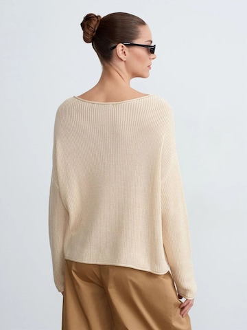 Pull-over 'Pullover' Dilvin en beige
