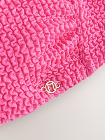 Next - Bandeau Top de bikini en rosa