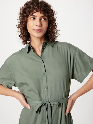 VERO MODA Shirt Dress 'Bumpy' in Green