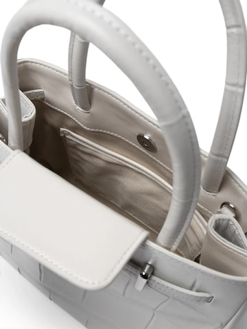L37 HANDMADE SHOES Ročna torbica 'FRONT ROW TICKET' | bela barva