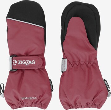 ZigZag Athletic Gloves 'Shildon' in Pink: front
