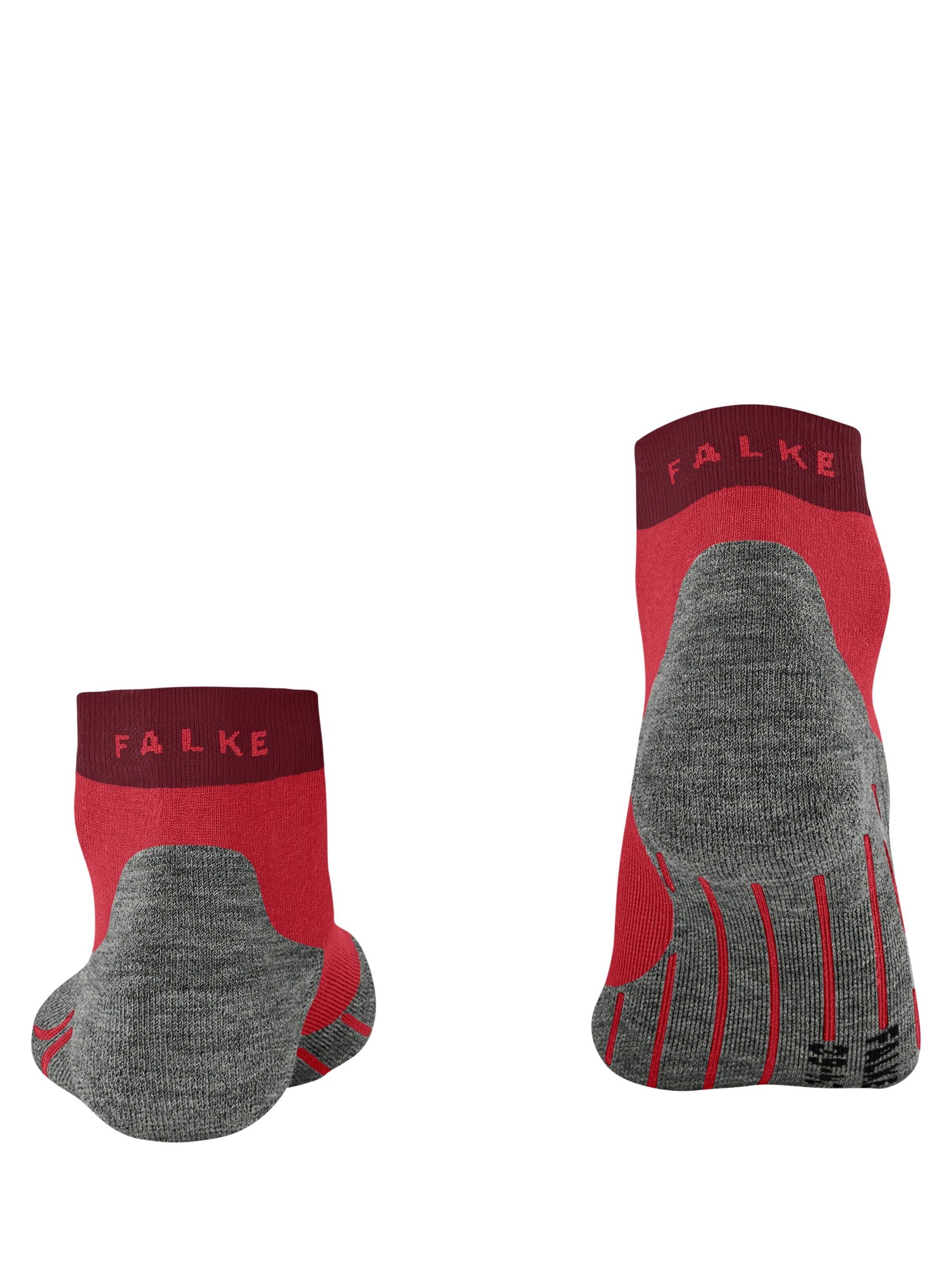 FALKE Athletic Socks 'RU4 Endurance Short' in Red