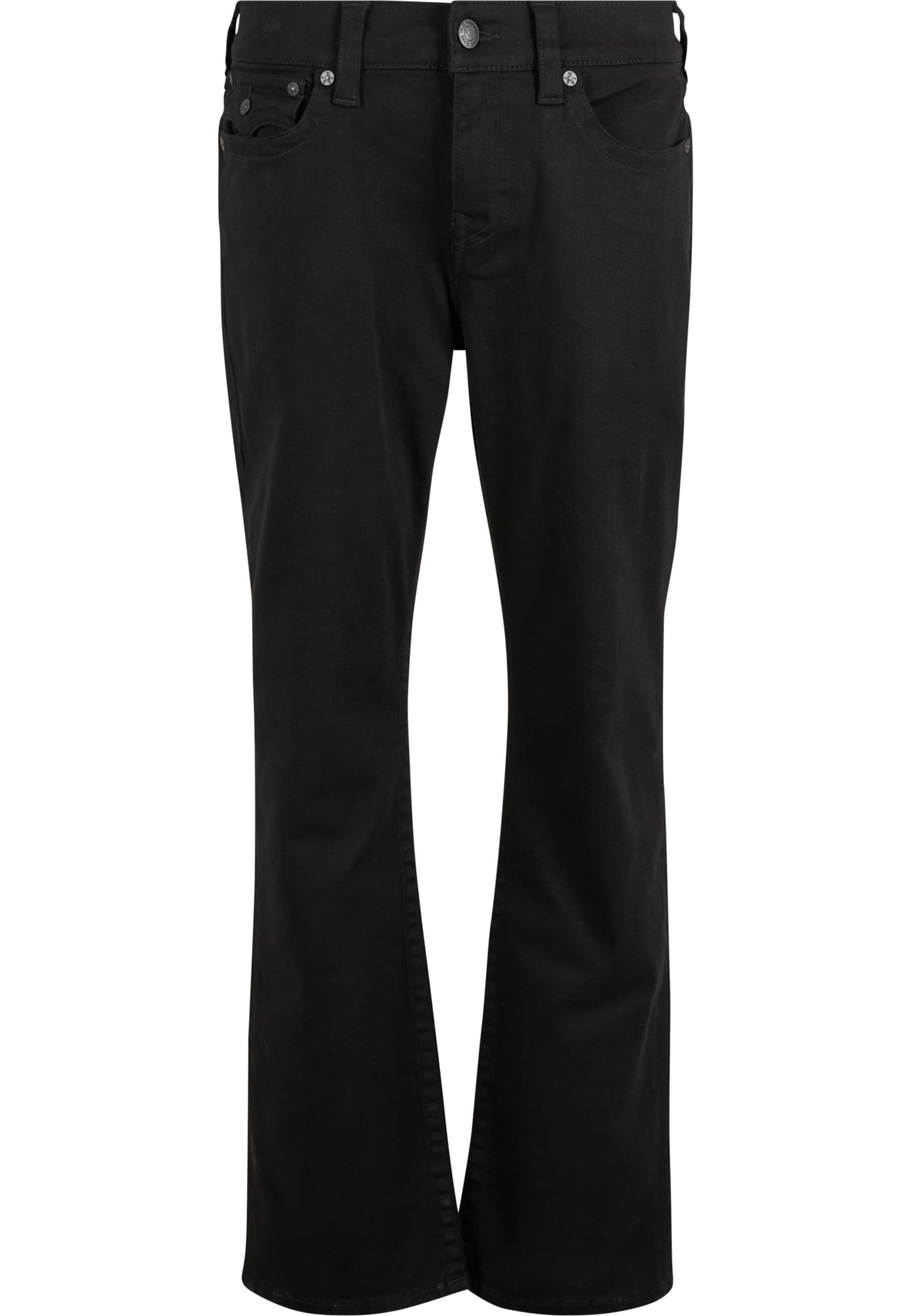 True Religion Zvonový Džíny 'Ricky' – černá: přední strana