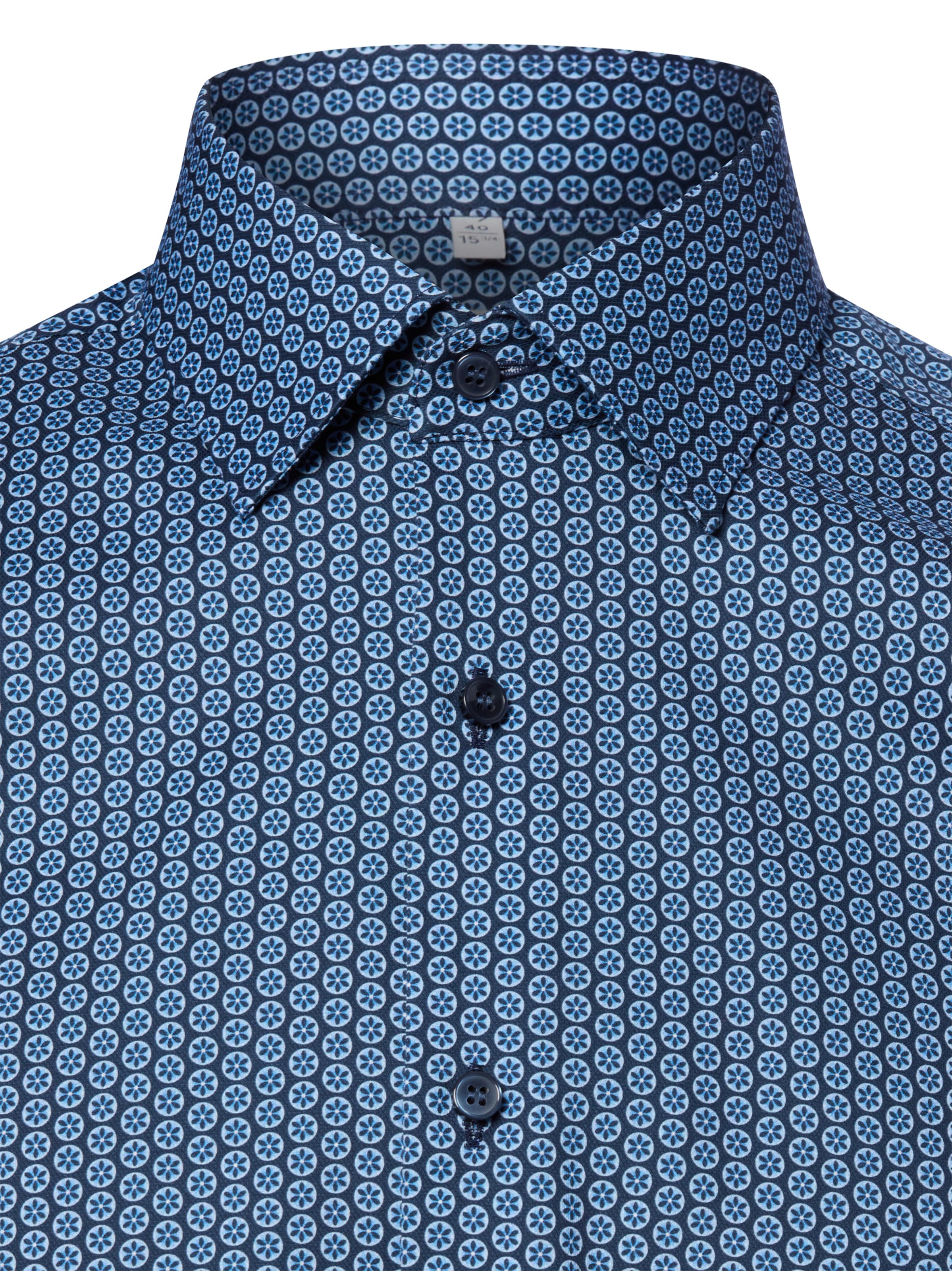 OLYMP Slim Fit Hemd in Blau