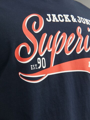 JACK & JONES - Camiseta en azul