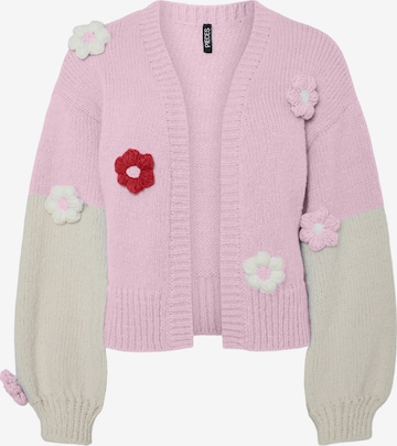 rožinė PIECES Kardiganas 'PCJENNER': priekis