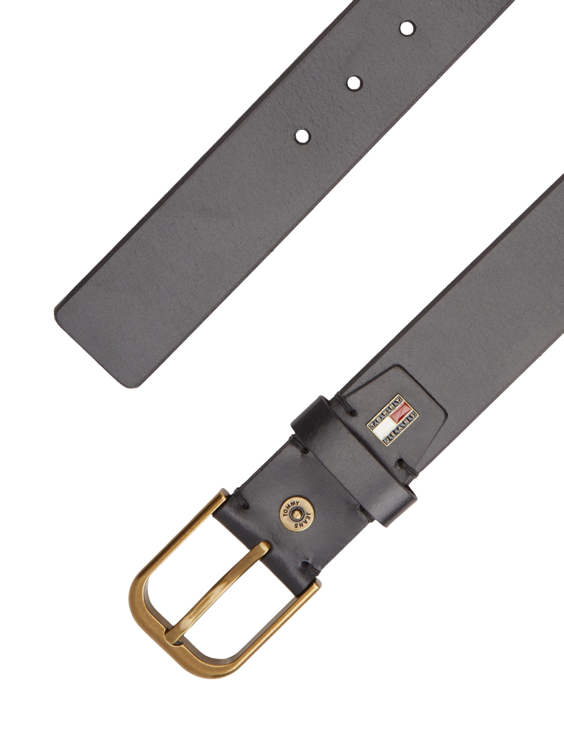 Tommy Jeans Ремень 'HERITAGE' в Черный