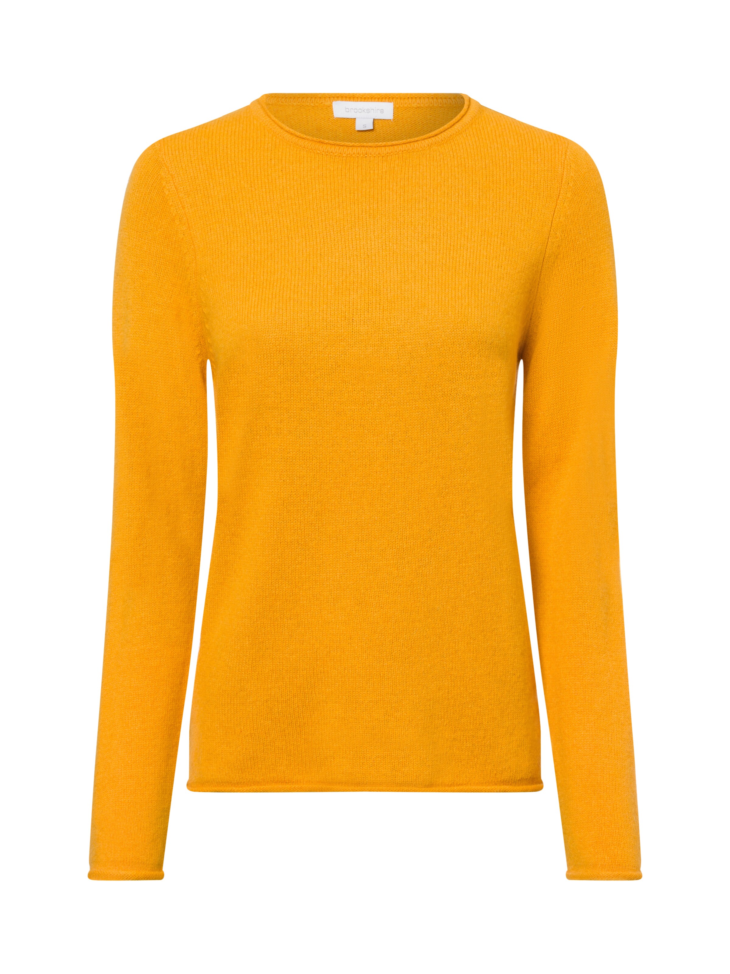 Brookshire Sweater in Yellow: front