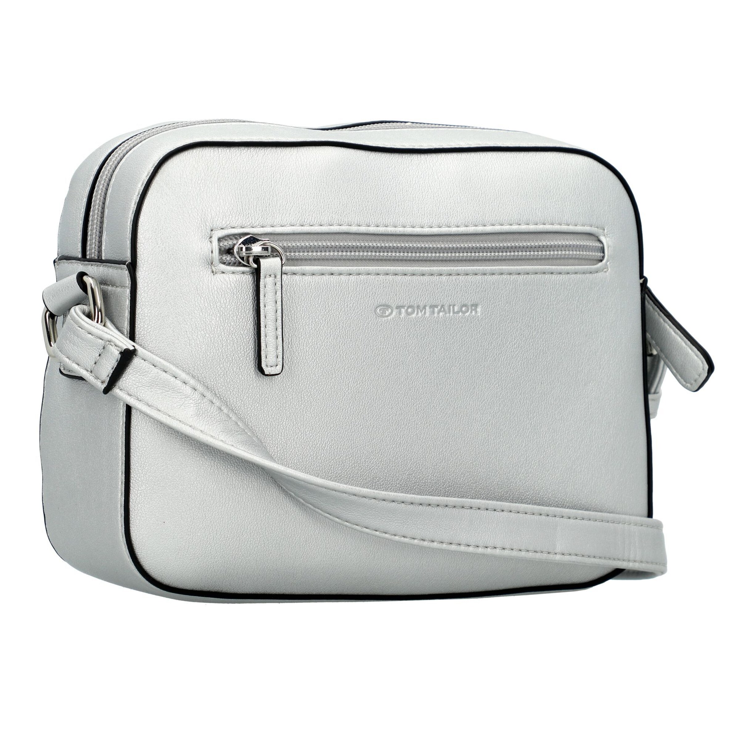 Sac à bandoulière 'Amela' TOM TAILOR en argent