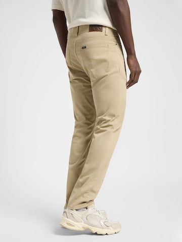 Lee Slimfit Chinohose 'SUPERSTRETCH SLIM FIT MVP'‌‌‌‌‌ in Beige