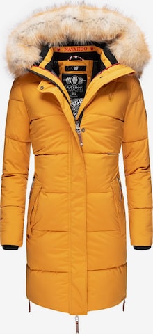 Manteau d’hiver 'Halina' NAVAHOO en jaune : devant