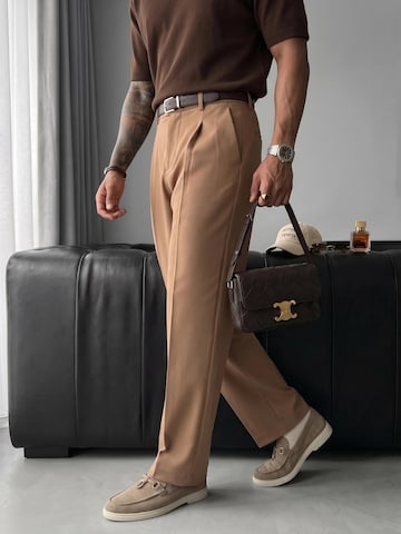 Kleidermafia Loose fit Trousers in Beige