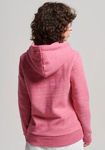 Sweat de sport Superdry en rose