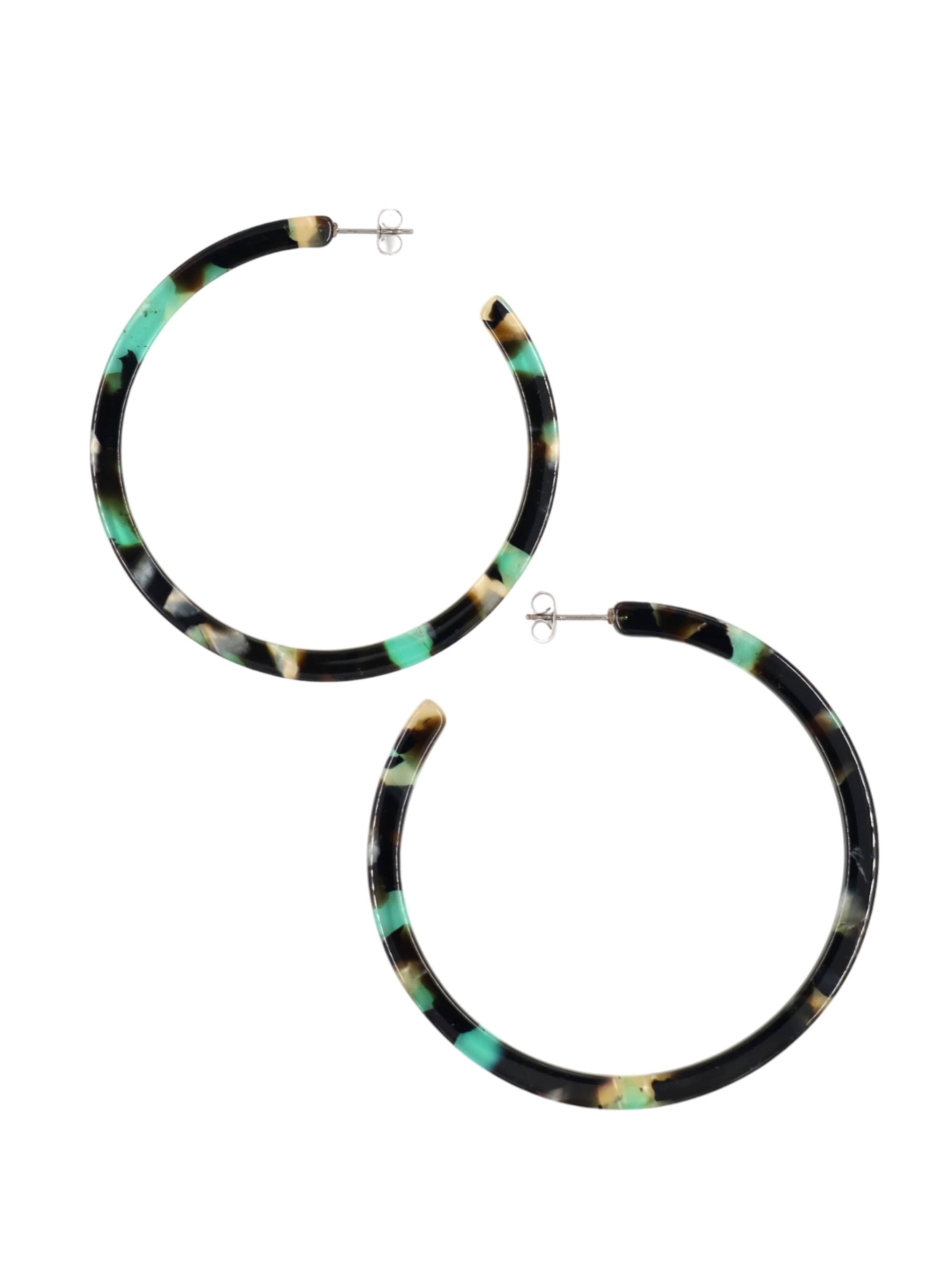 Fräulein Wunder Øreringe 'Anne' i blandingsfarvet: forside