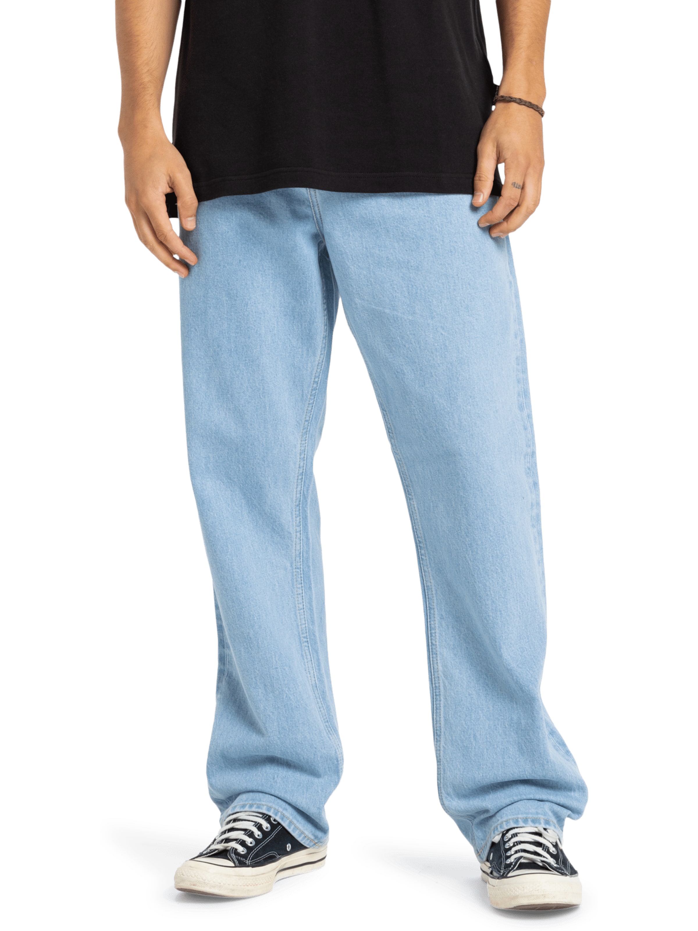 QUIKSILVER Baggy Jeans in Blau: Vorderseite