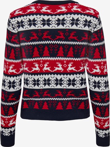 ONLY - Pullover 'XMAS' em mistura de cores