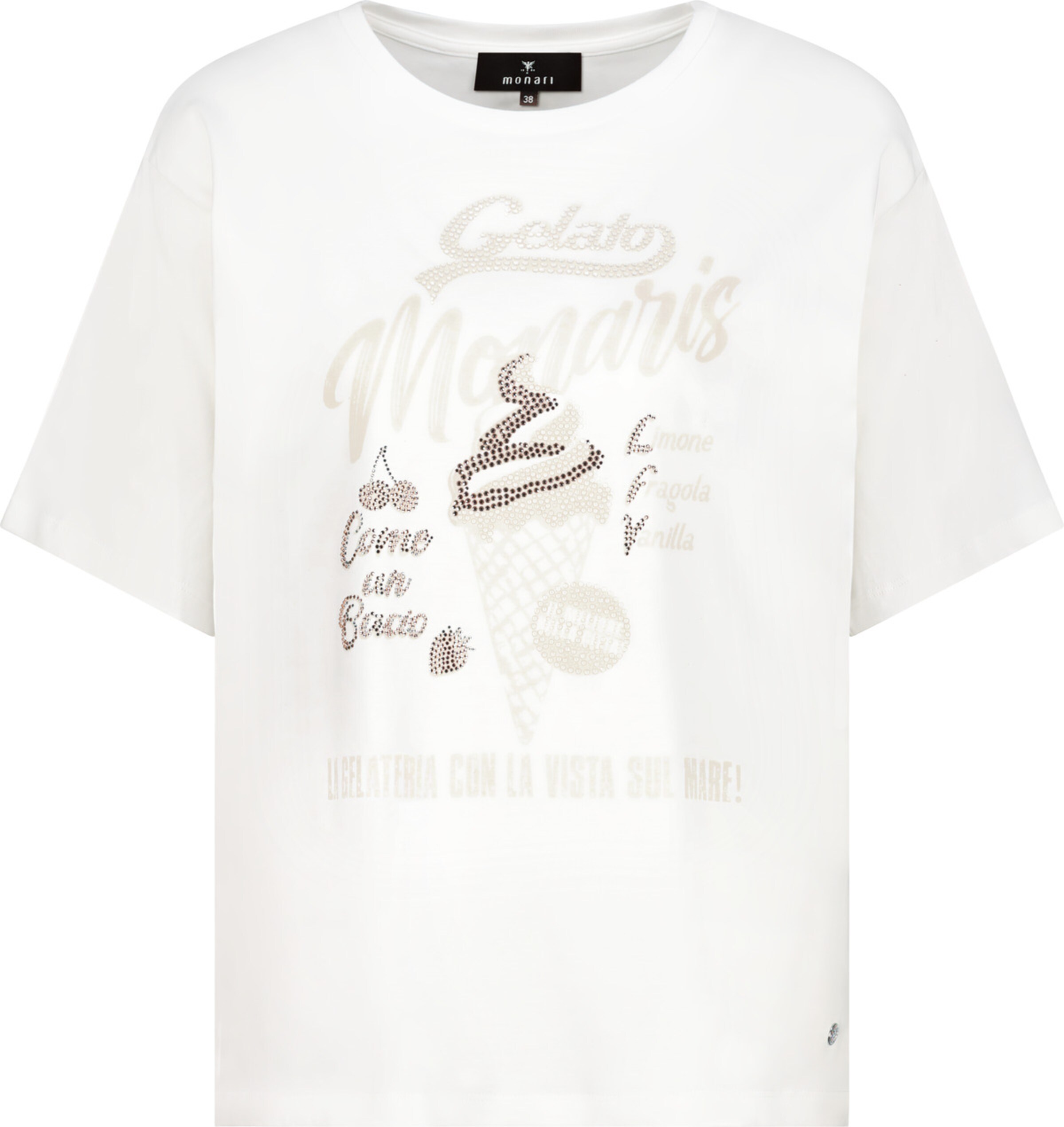 monari Shirt in Beige: Vorderseite