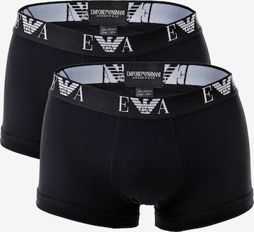 Boxers Emporio Armani en noir : devant