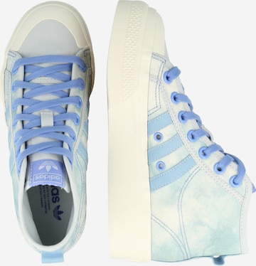 ADIDAS ORIGINALS Sneaker 'Nizza Platform Mid' in Blau