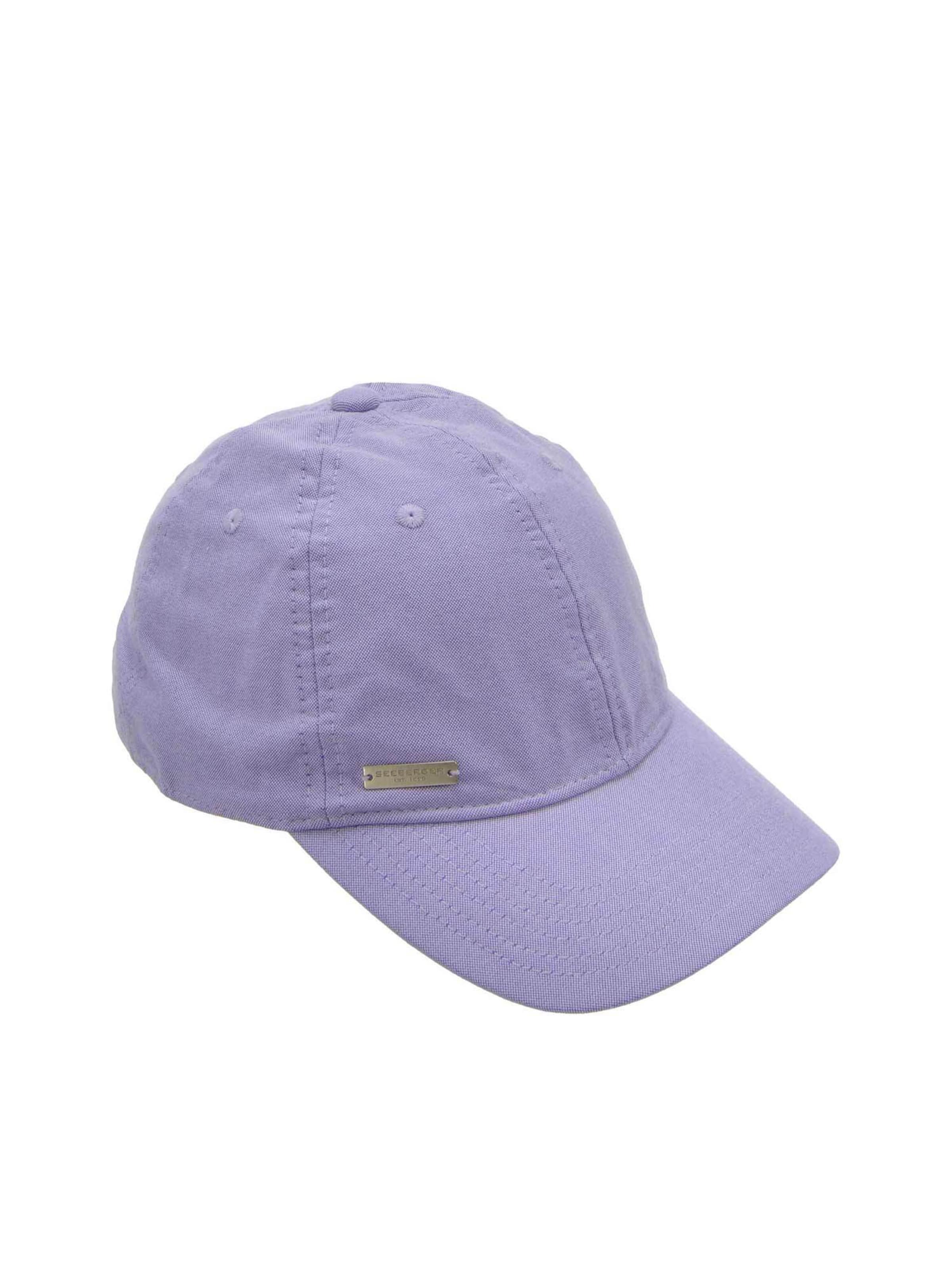Seeberger Cap 'Cap'‌ in Lila: Vorderseite