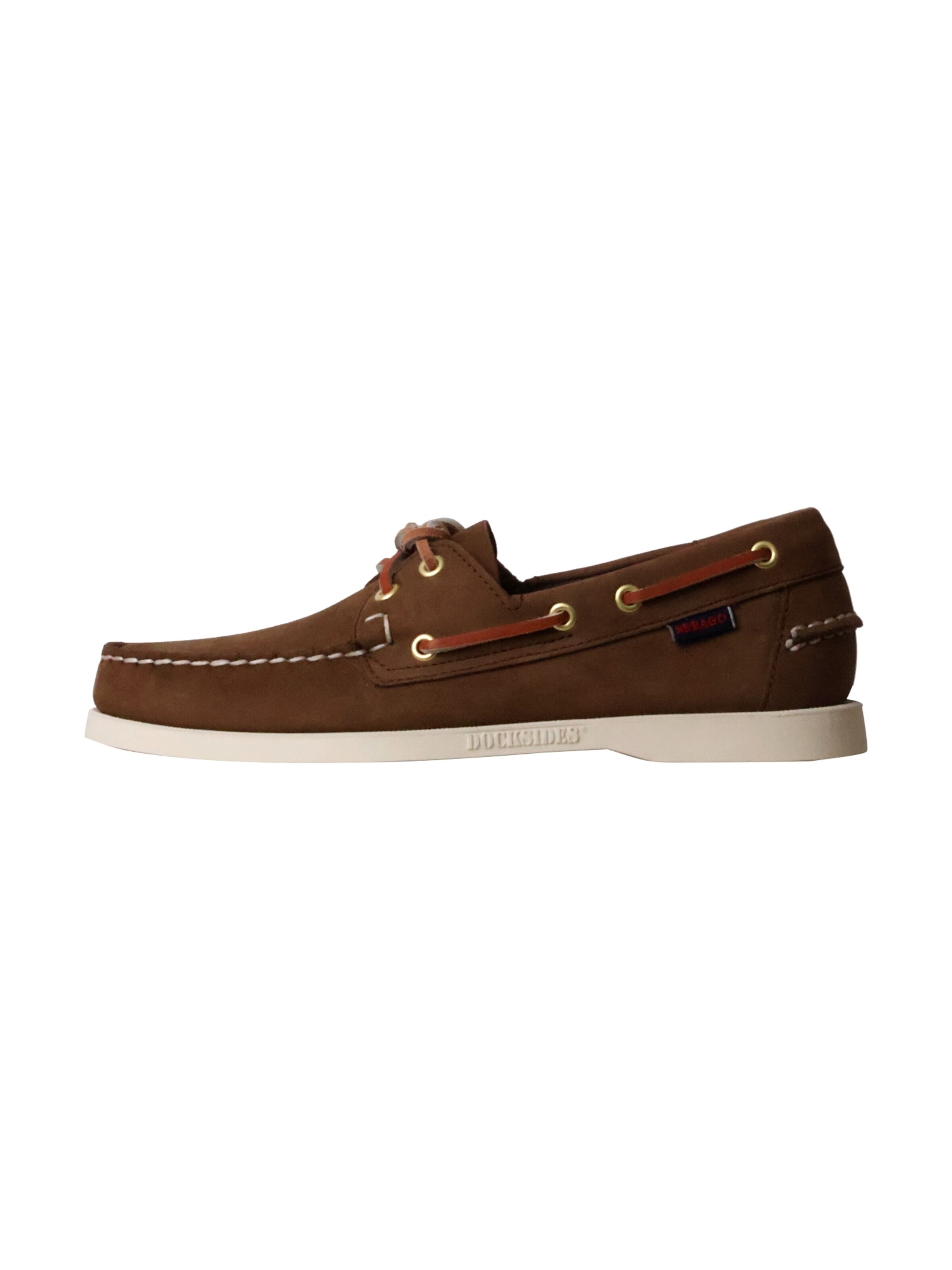 SEBAGO Slip-ons 'Mokassin aus Portland-Nubukleder' in Brown: front
