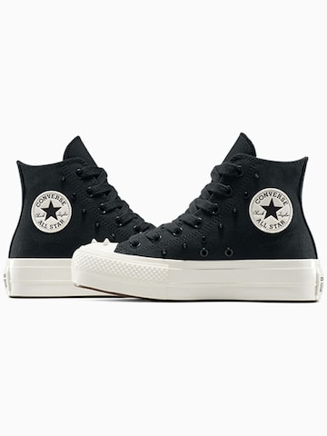 CONVERSE Sneakers hoog 'Converse Chuck Taylor All Star Lift' in Zwart